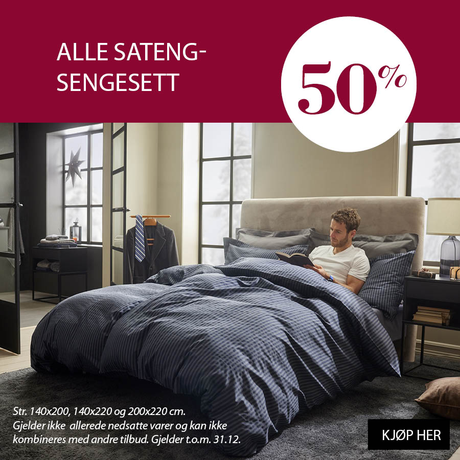 Satengsengesett 50%