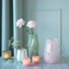 Novella vase/mugge 22 cm rosa