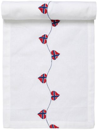 Festlig festremse 30x200 hvit