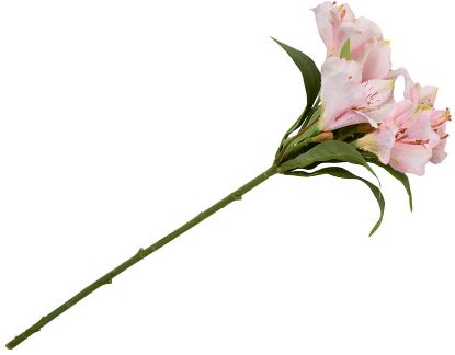 Lilje stilkblomst 42 cm rosa