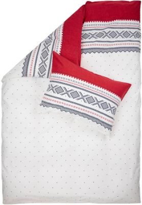 Marius bomullsengesett 140x220 cream