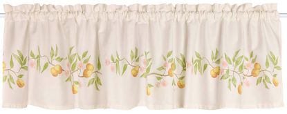 Peach gardinkappe 45x250