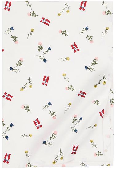 Synnøve duk 90x90 hvit