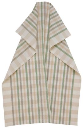 Domino kjøkkenhåndkle grønn