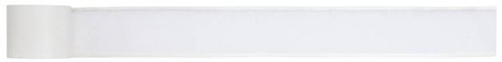 Løkkebånd borrelås m/lim 20 mm hvit