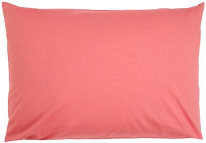 Bilde av Plain cotton putevar 50x70 rosa