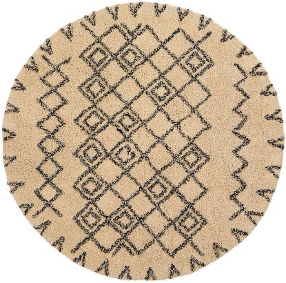 Bilde av Zalza badematte Ø90 natur