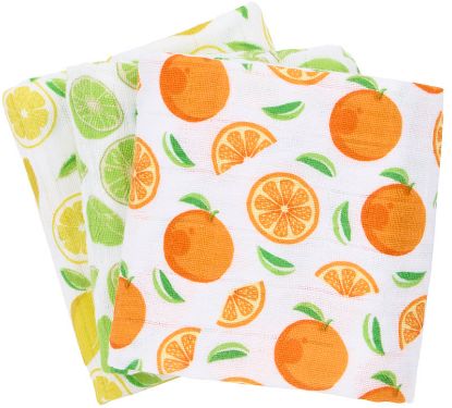 Frutti musselinklut 50x50 3pk