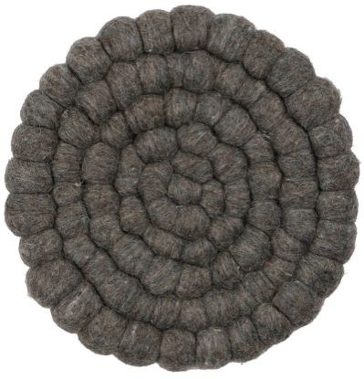 Wooly gryteunderlag Ø21 grå