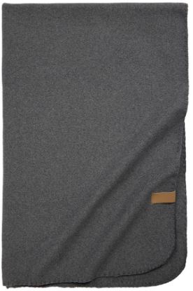 Luno pledd 130x170 gråmelert