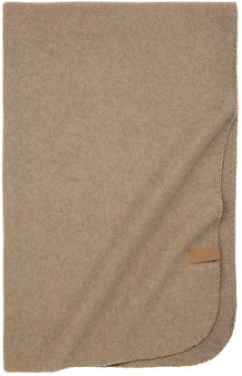 Mollis pledd 130x170 beige