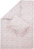 Vårdugg kreppsengesett 140x220 cream/rosa