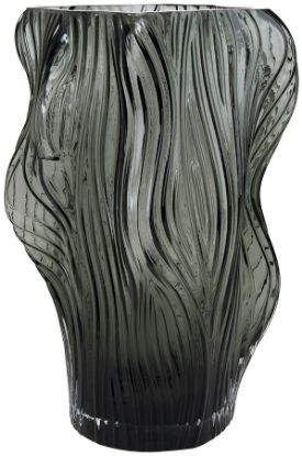 Walna vase 29 cm grå
