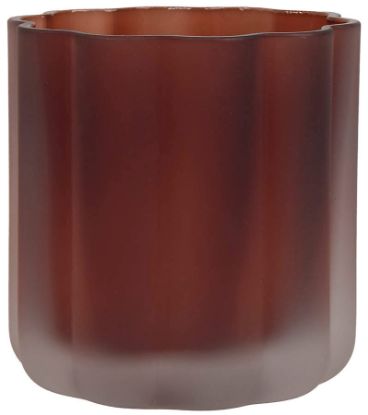 Laila telysholder 7 cm burgunder