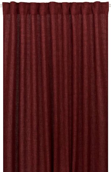 Linda gardin 135x160 vinrød