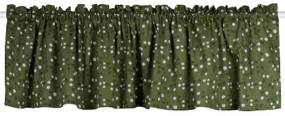 Petrine gardinkappe 45x200 grønn