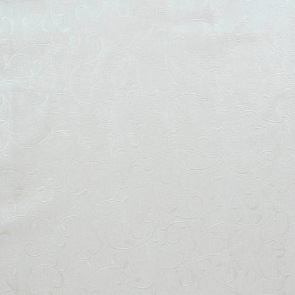 Darla damask voksduk hvit