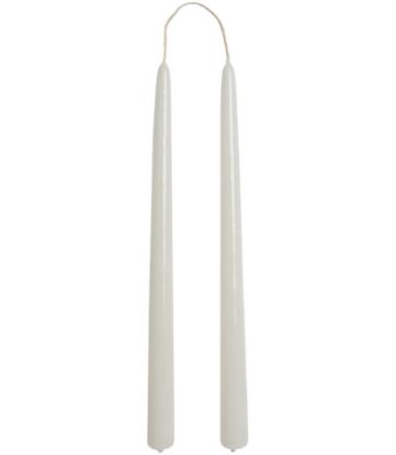 Bliss 2pk stakelys 30 cm hvit