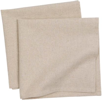 Bilde av Lindis tekstilserviett 45x45 2pk beige