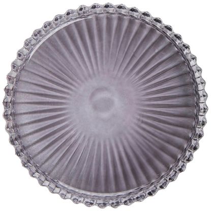 Rianna lysfat 10 cm gråblå