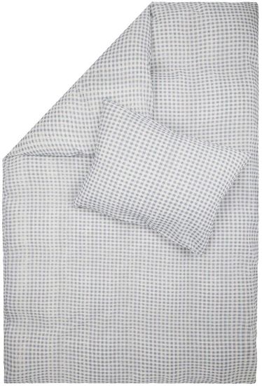 Lollipop kreppsengesett 140x200 lys blå