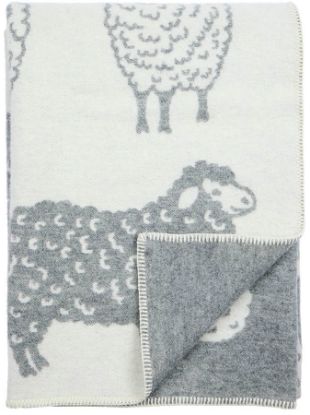 Bilde av Ullrik ullpledd 130x180 grå