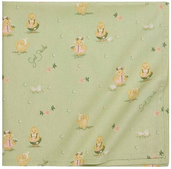 Eilif duk 90x90 pistasj