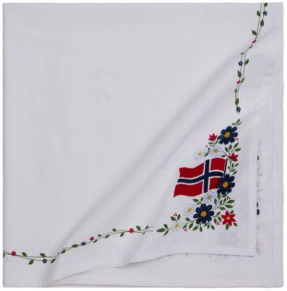 Feiring duk 90x90 hvit