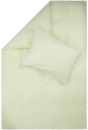 Nikki kreppsengesett 140x200 pistasj