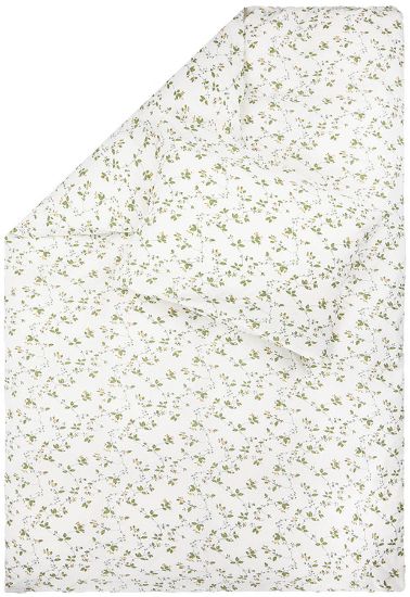 Nina kreppsengesett 140x200 hvit