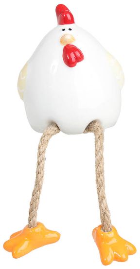 Hønemor påskedekor 8 cm