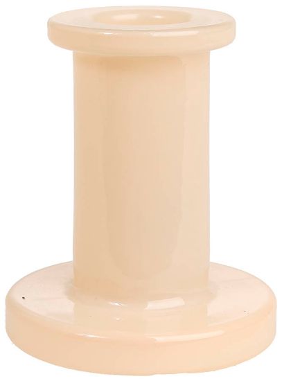 Bilde av Dori lysestake 8 cm beige