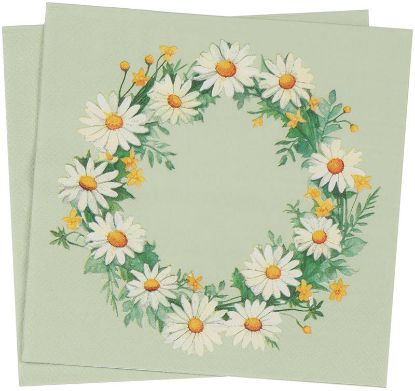 Canzone serviett 33x33 pistasj