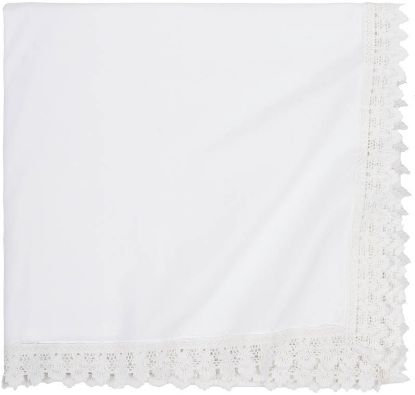 Signe duk 140x250 hvit