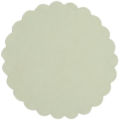 Tilda tekstilserviett Ø38 pistasj