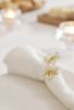 Fiore serviettring gull