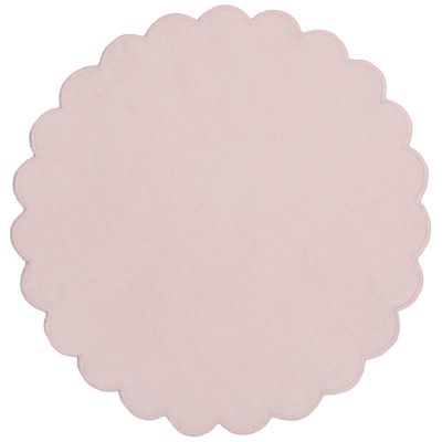 Tilda tekstilserviett Ø38 rosa