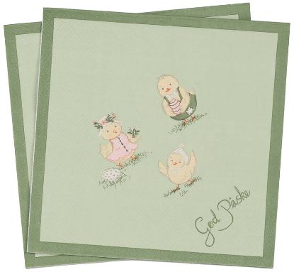 Bilde av Eilif serviett 33x33 pistasj