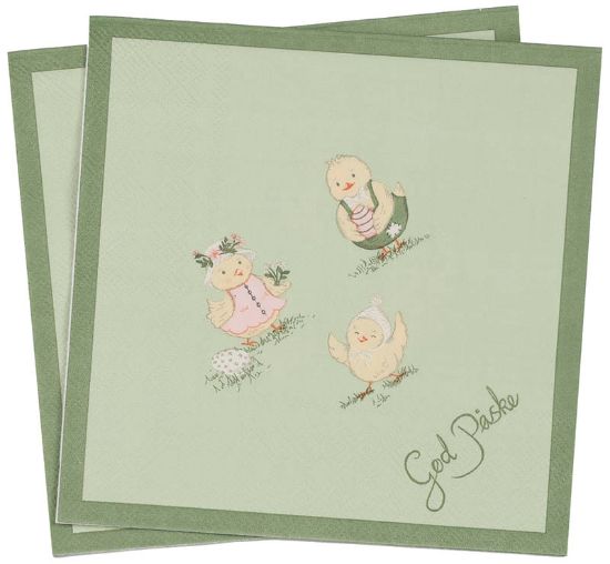 Bilde av Eilif serviett 33x33 pistasj