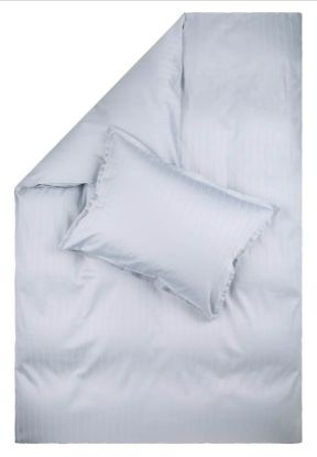 Bilde av Adore satengsengesett perleblå