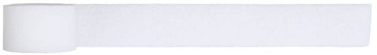Bilde av Løkkebånd borrelås u/lim 20 mm hvit