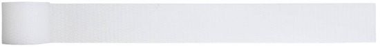 Bilde av Hakebånd borrelås u/lim 20 mm hvit