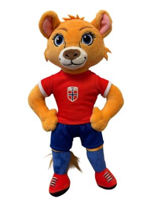 NFF Maskot Løvinnen 28 cm