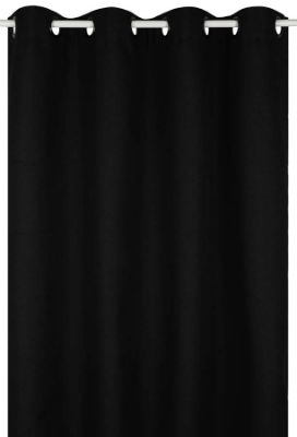 Tali lystett gardin 135x160 svart