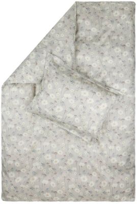 Fia satengsengesett 140x220 gråbeige