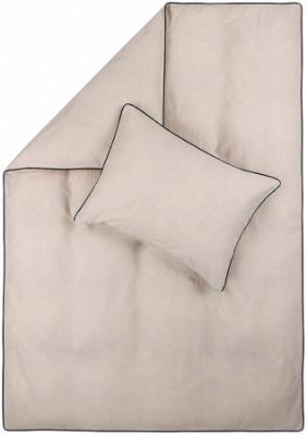 Frame lin/bomullsengesett 200x220 natur