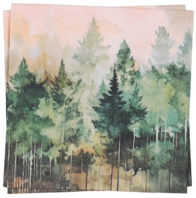 Evergreens serviett 33x33